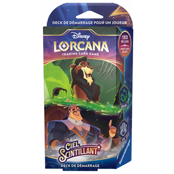 Lorcana : Ciel Scintillant - Starter Scar  et  Kronk