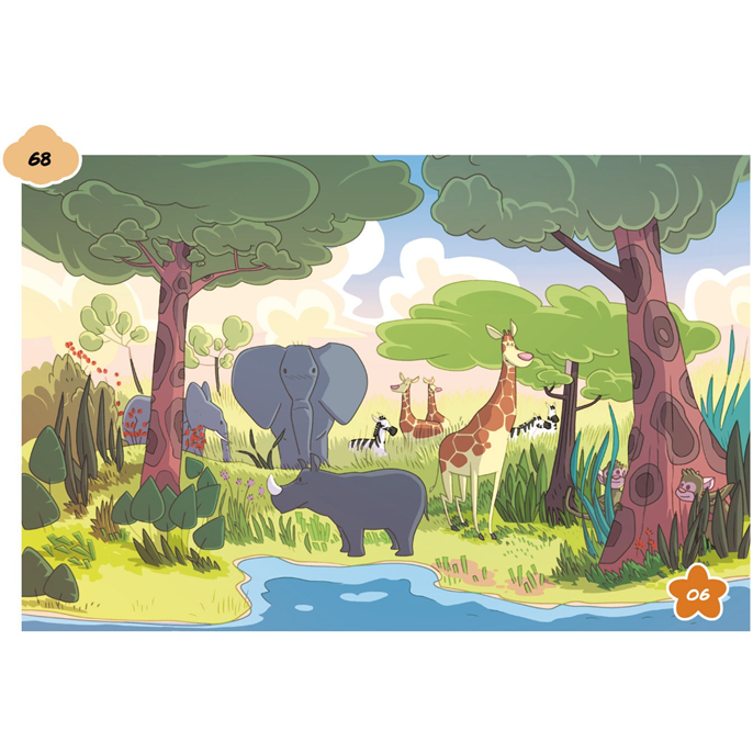 Les Super Petits Héros : Mélange au Zoo