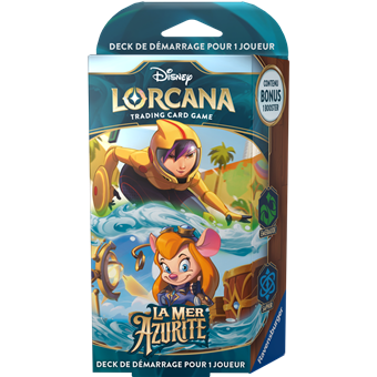 Lorcana : La Mer Azurite - Starter Saphir Émeraude