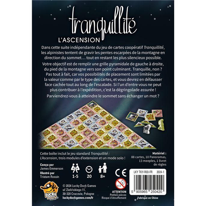 Tranquillité : L'Ascension