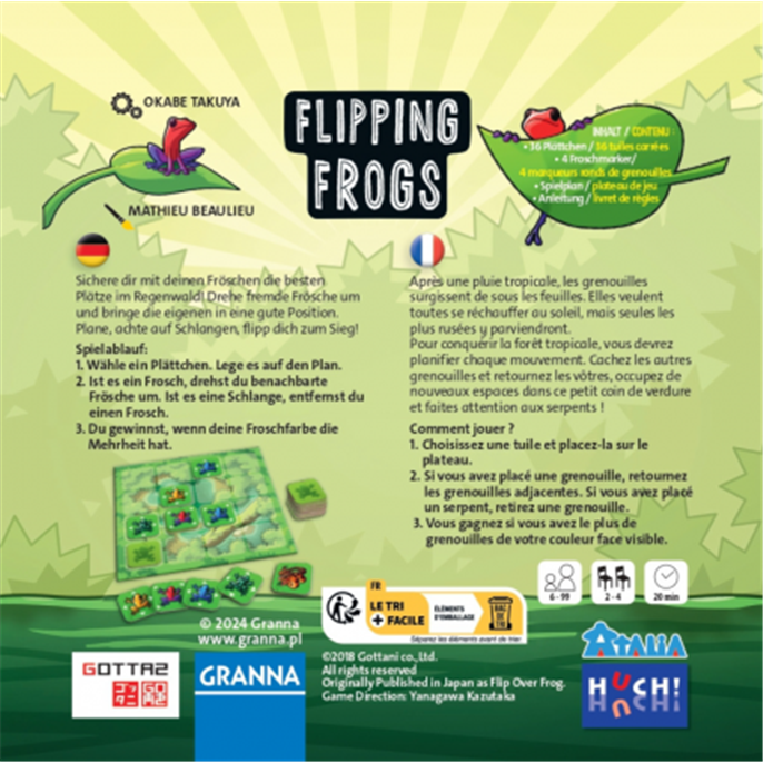 Flipping Frogs
