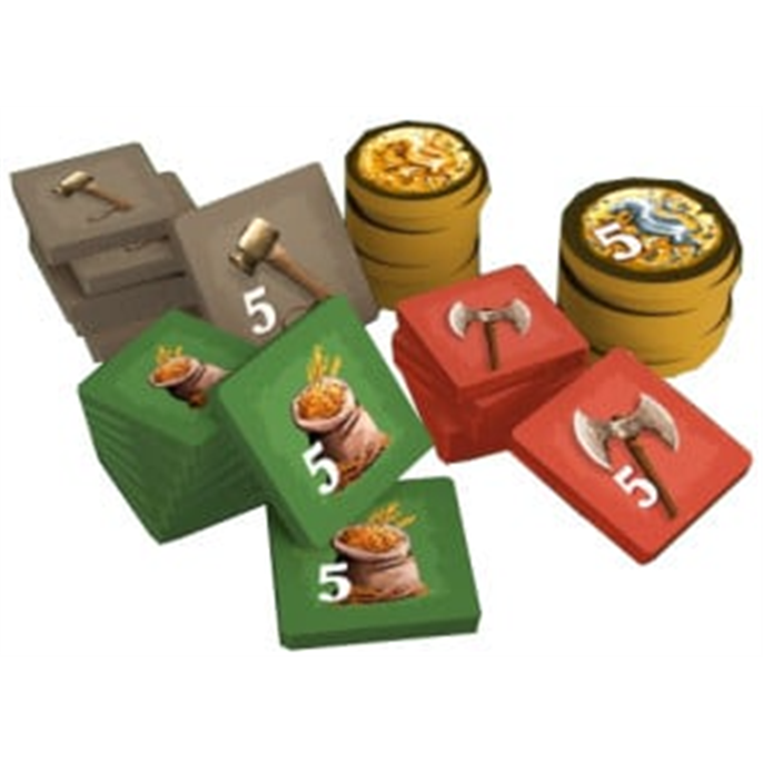 Empire's End : Set de jetons en bois Deluxe