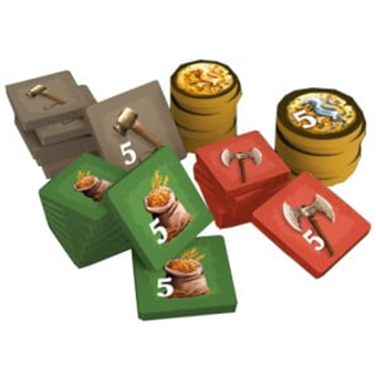 Empire's End : Set de jetons en bois Deluxe