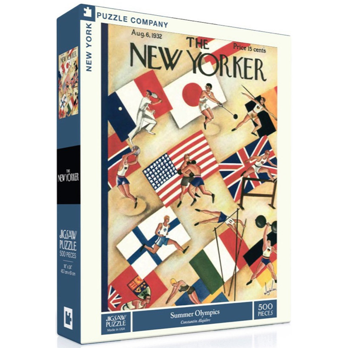 Puzzle : 500 pièces - New Yorker - Summer Olympics - Constantin Alajalov