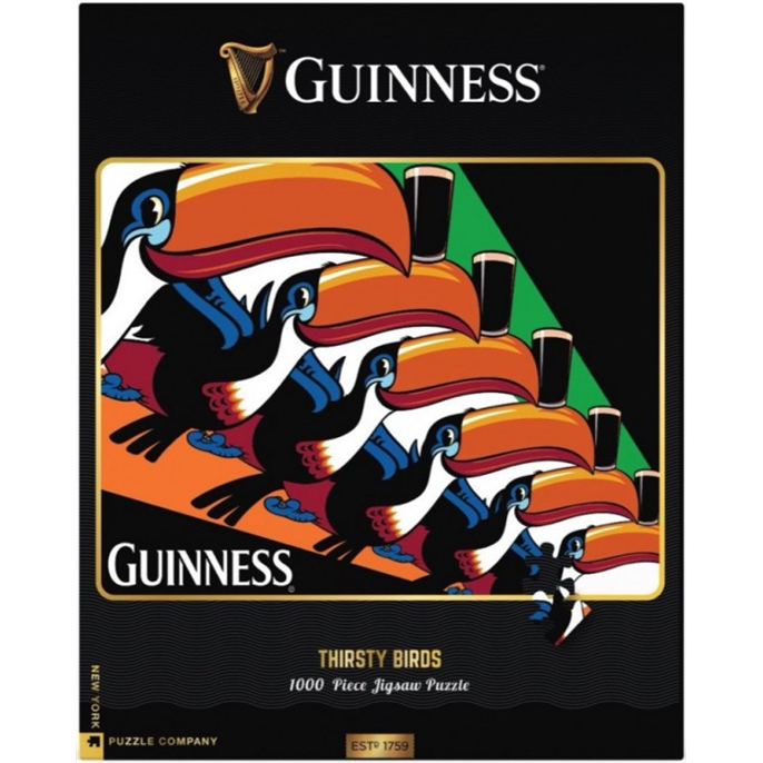 Puzzle : 1000 pièces - Guiness - Thirsty Birds