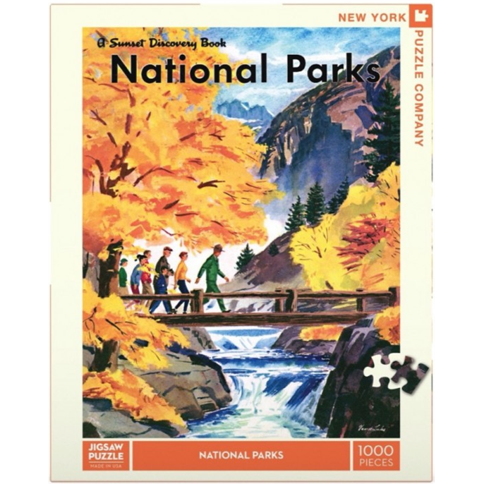Puzzle : 1000 pièces - Sunset - National Parks