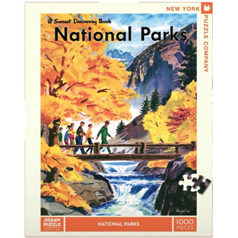 Puzzle : 1000 pièces - Sunset - National Parks