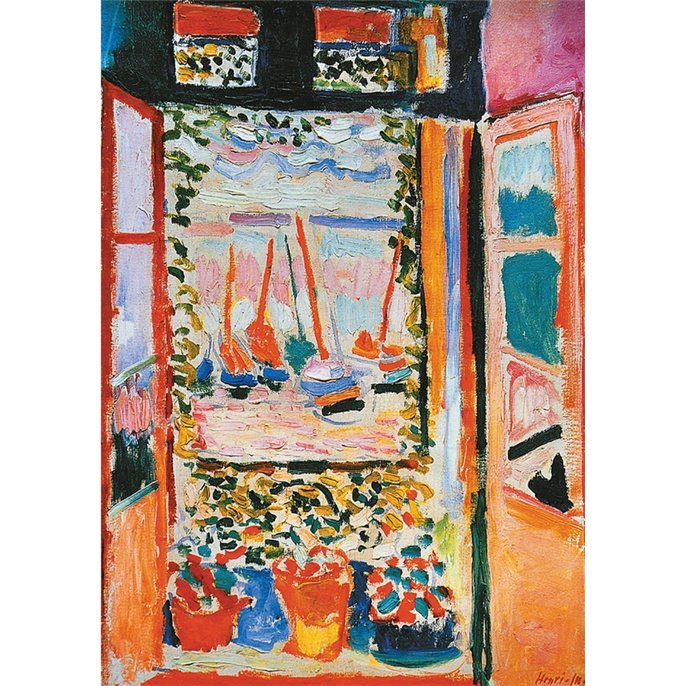 Puzzle : 1000 pièces - Matisse - Fenêtre Ouverte