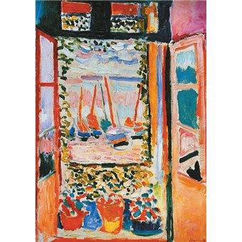Puzzle : 1000 pièces - Matisse - Fenêtre Ouverte