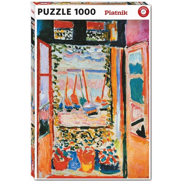 Puzzle : 1000 pièces - Matisse - Fenêtre Ouverte