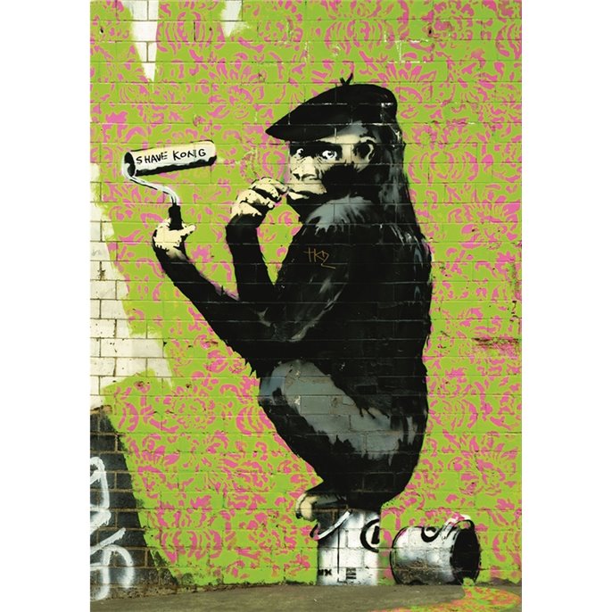 Puzzle : 1000 pièces - Banksy - Roller Chimp