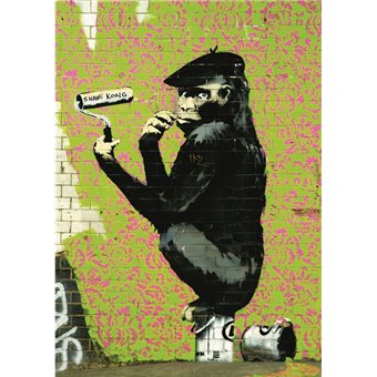 Puzzle : 1000 pièces - Banksy - Roller Chimp