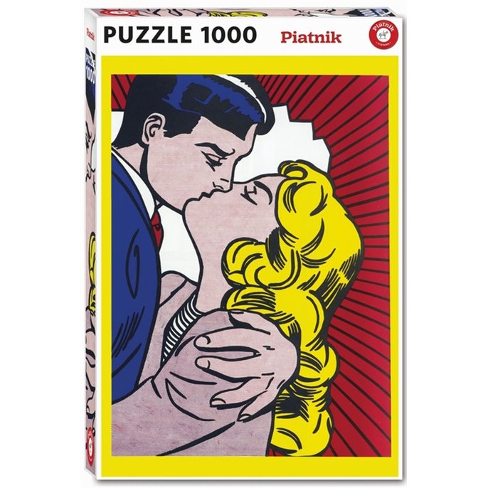 Puzzle : 1000 pièces - Lichtenstein - Kiss III