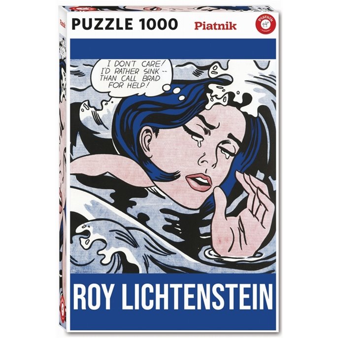Puzzle : 1000 pièces - Lichtenstein - Drowning Girl