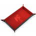 Piste de dés Couloir - Dragon Rouge - Cuir et velours