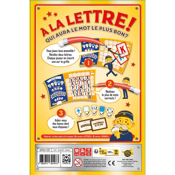À la Lettre !