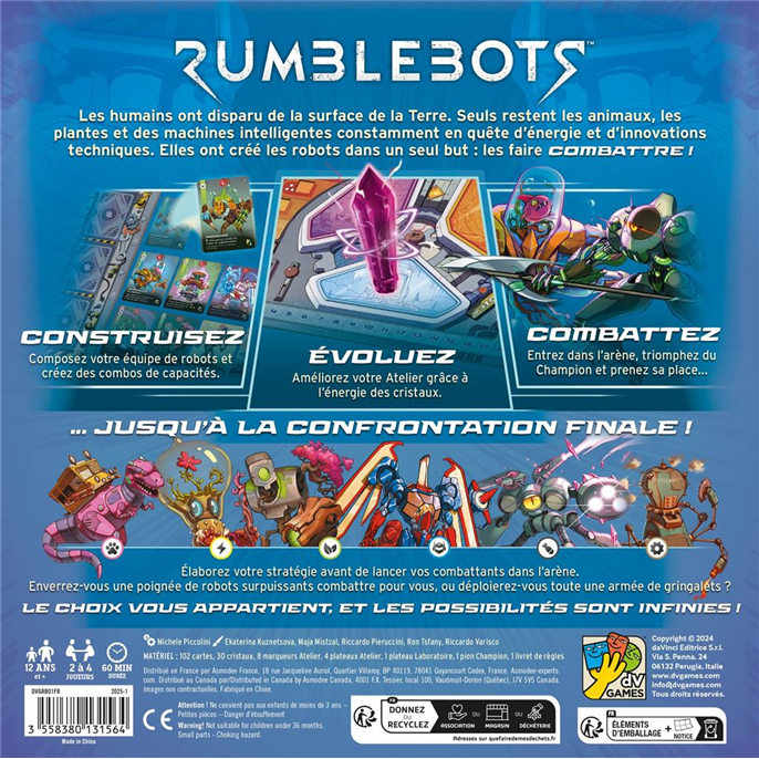 Rumblebots : La Bataille Royale des Robots