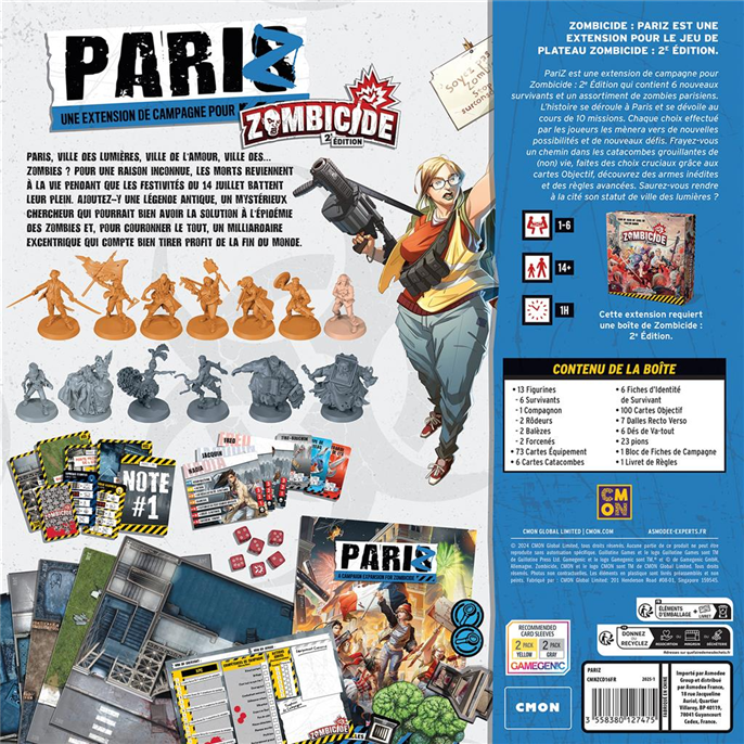 Zombicide : PariZ