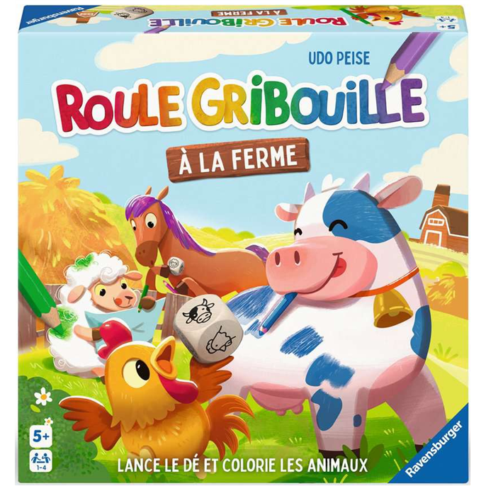 Roule Gribouille à la Ferme