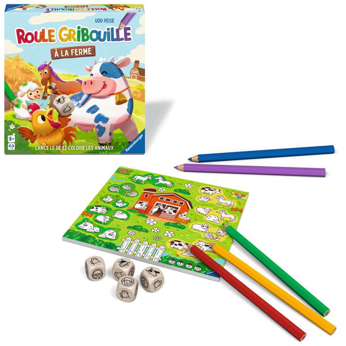 Roule Gribouille à la Ferme