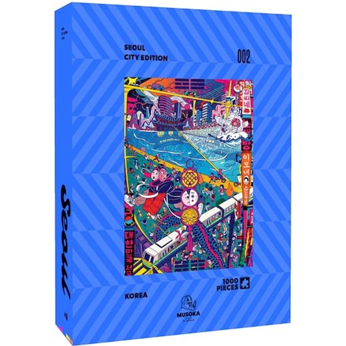 Puzzle : 1000 pièces - Seoul Night