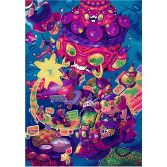Puzzle : 1000 pièces - Bangkok Maze