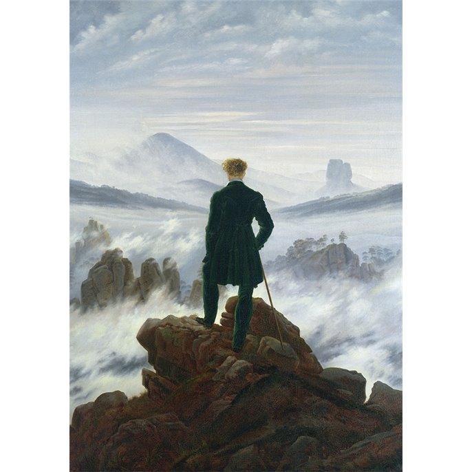 Puzzle : 1000 pièces - Caspar David Friedrich - Le Voyageur