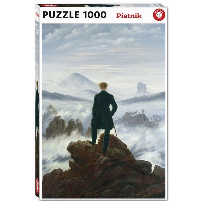 Puzzle : 1000 pièces - Caspar David Friedrich - Le Voyageur