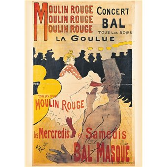 Puzzle : 1000 pièces - Toulouse-Lautrec - La Goulue