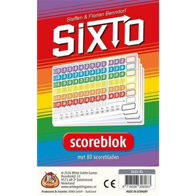 Sixto : Bloc de recharge