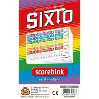 Sixto : Bloc de recharge