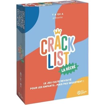 Crack List : La récré
