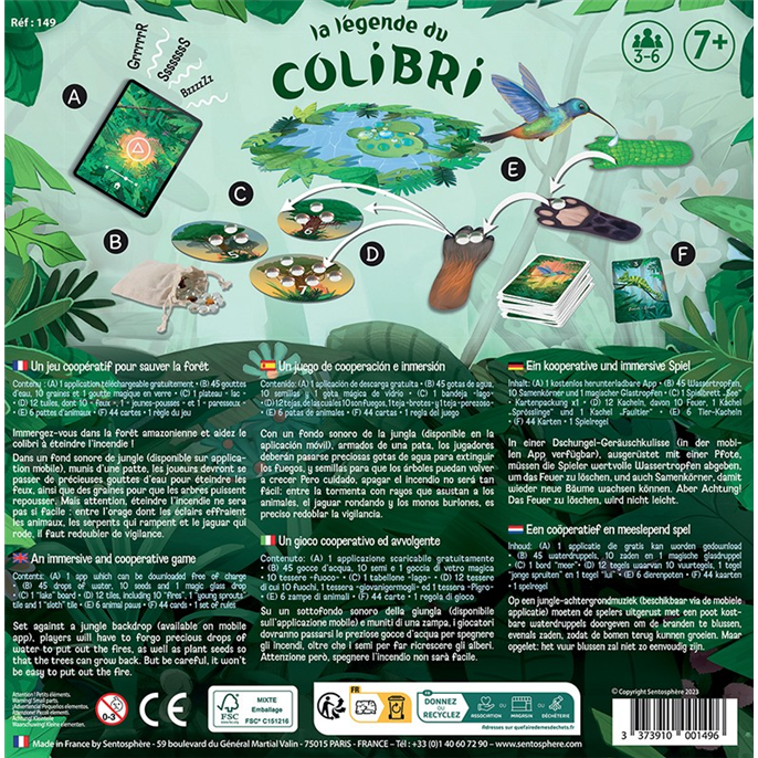 La Légende du Colibri