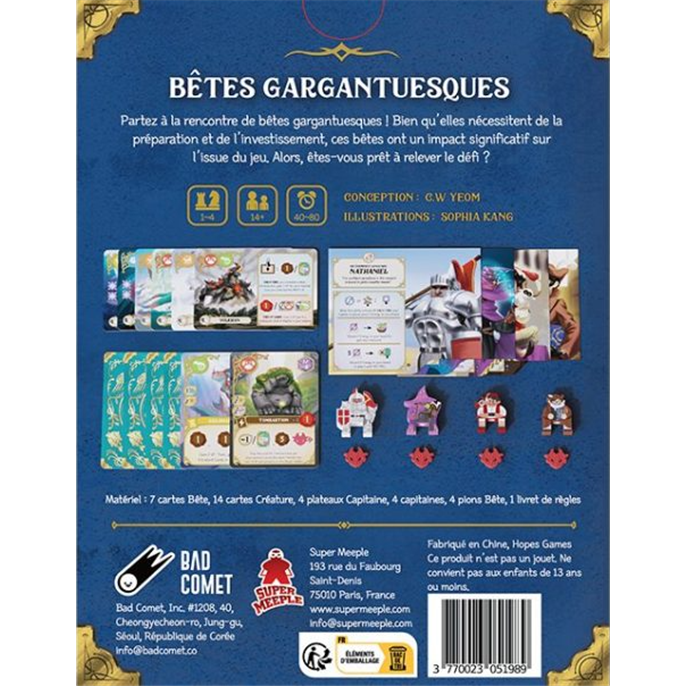 Wondrous Creatures : Bêtes Gargantuesques
