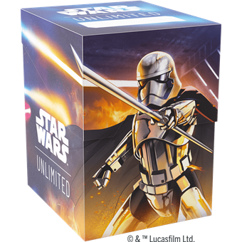 Star Wars Unlimited : Deckbox Captain Phasma & Stormtrooper