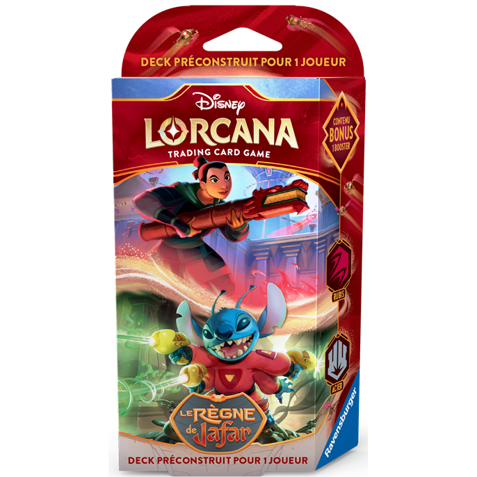 Lorcana : Le Règle de Jafar - Starter Mulan & Stitch