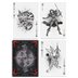 54 Cartes Bicycle : Alice of Wonderland : Argent