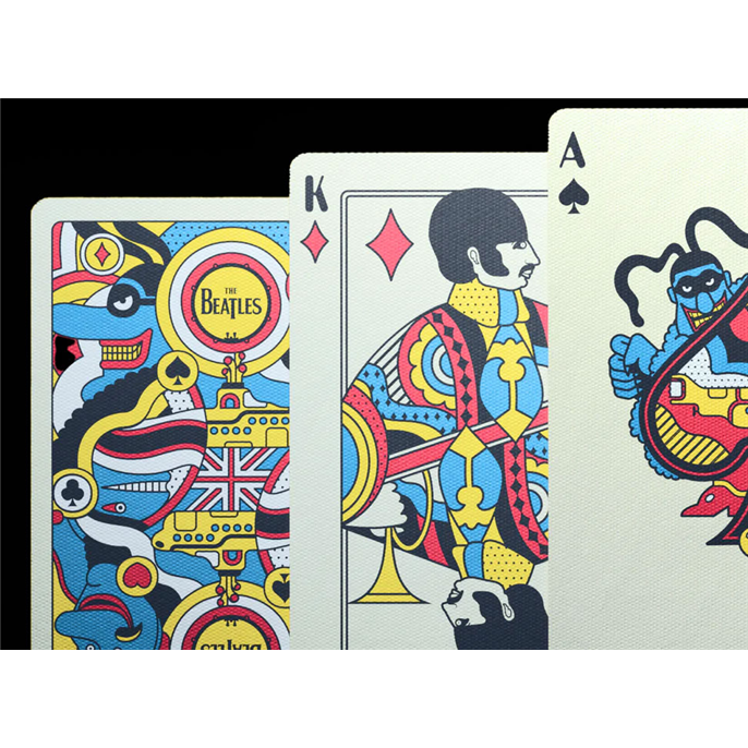 54 Cartes : Beatles Yellow Submarine