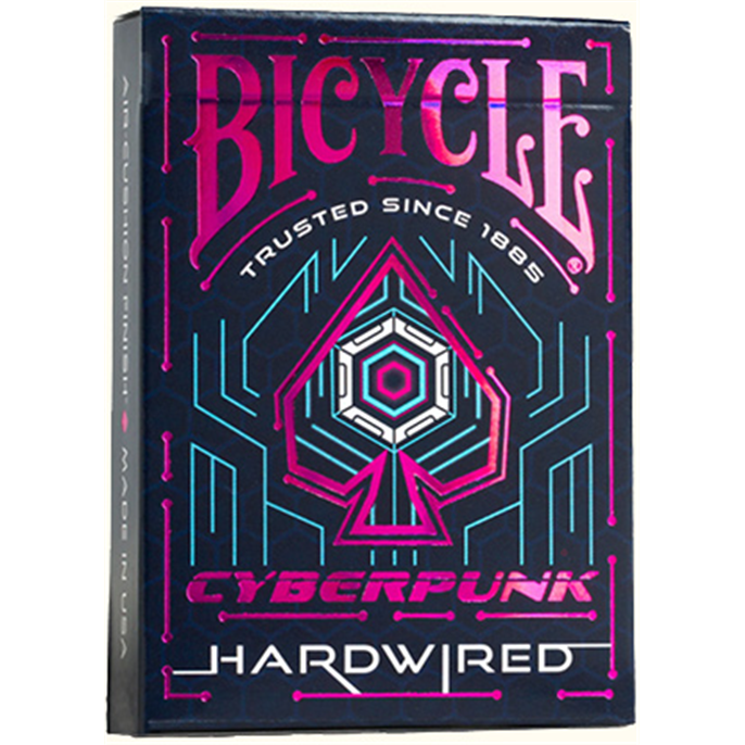 54 Cartes Bicycle : Cyberpunk Hardwired