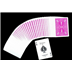 54 Cartes Bicycle : rose fuchia