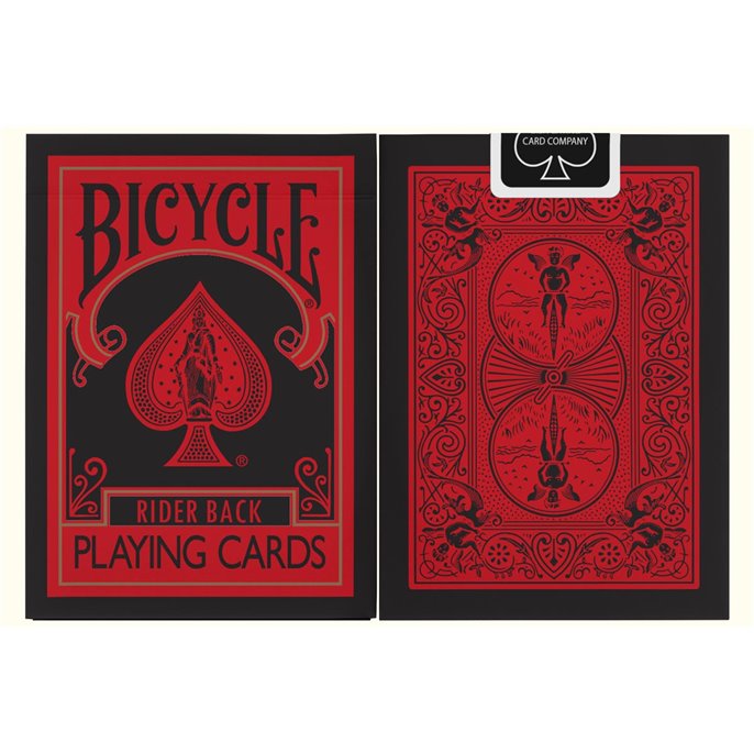54 Cartes Bicycle : Reverse (Rouge & Noir)