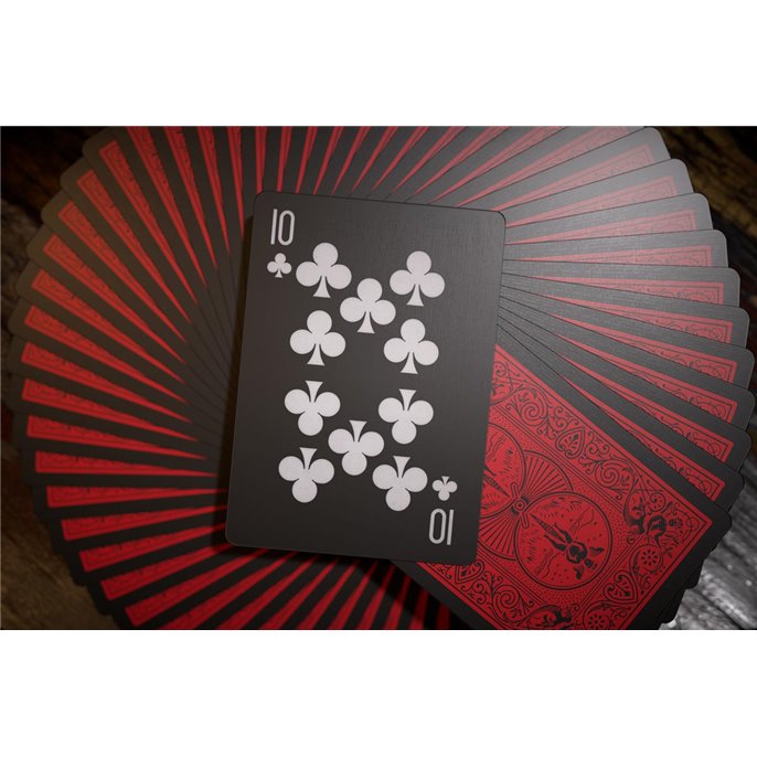 54 Cartes Bicycle : Reverse (Rouge & Noir)