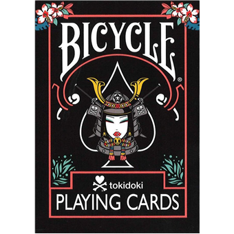 54 Cartes Bicycle : Tokidoki Noir