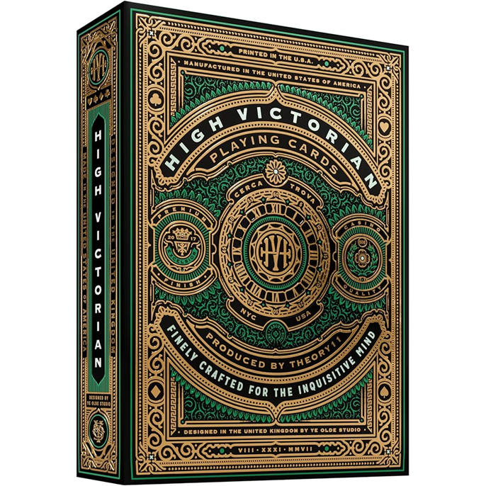 54 Cartes : High Victorian vert