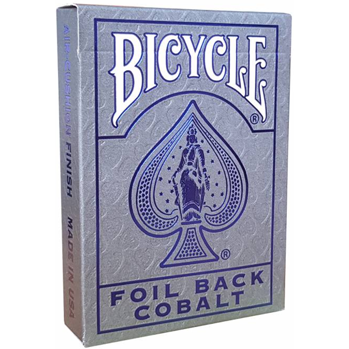 54 Cartes Bicycle : MetalLuxe Cobalt V2