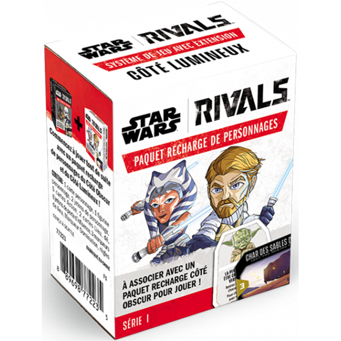 Star Wars Rivals - Set 1 : Recharge de Personnages - Côté Lumineux