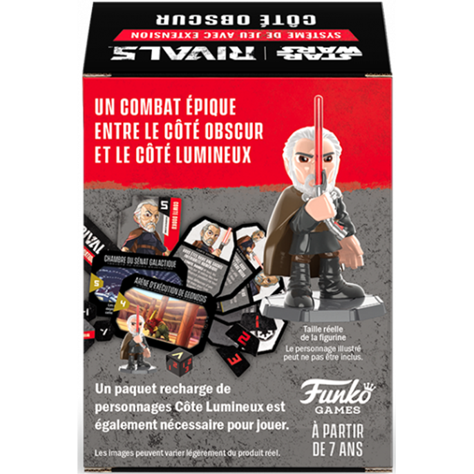 Star Wars Rivals - Set 1 : Recharge de Personnages - Côté Obscur