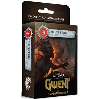 Gwent : Protège-cartes - Faction Monstres - Lot de 100