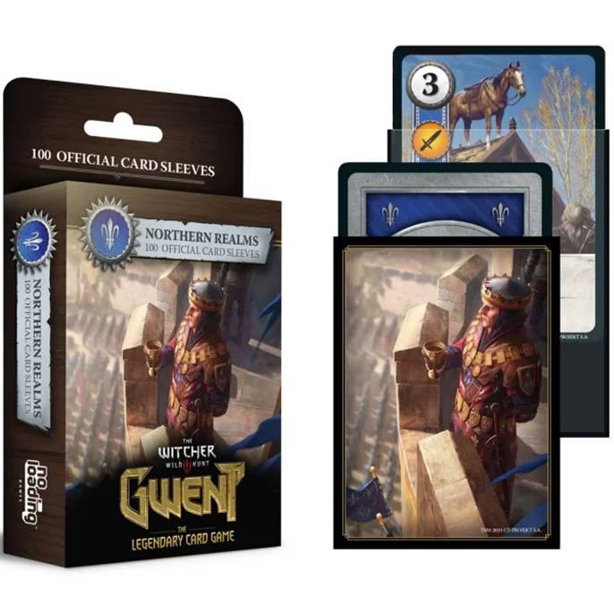 Gwent : Protège-cartes - Faction Northern Realms - Lot de 100