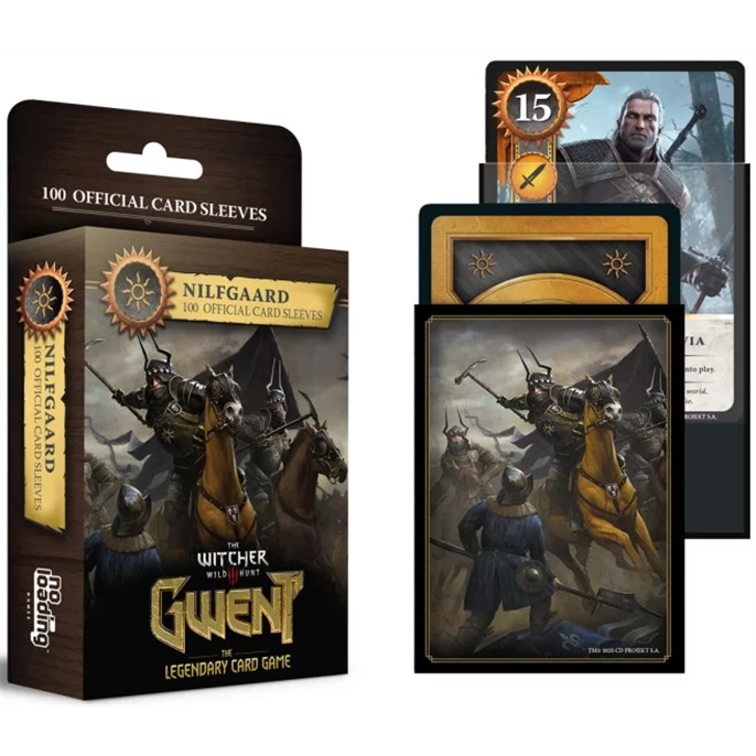 Gwent : Protège-cartes - Faction Nilfgaard - Lot de 100